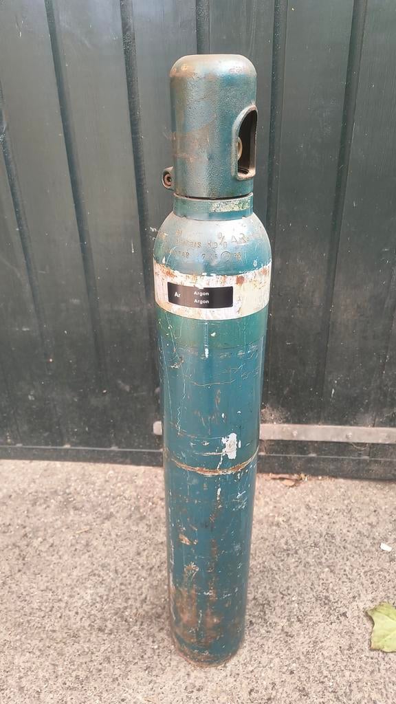Co2. ARGON Ar fles 10 ltr LEEG., Ophalen of Verzenden, Co2
