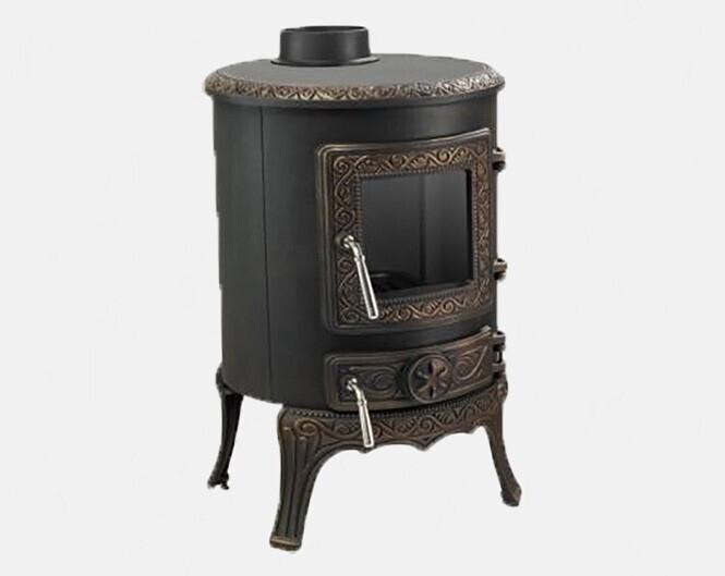 Gietijzeren Houtkachel | Nordflam Palestro Patina (7 KW)