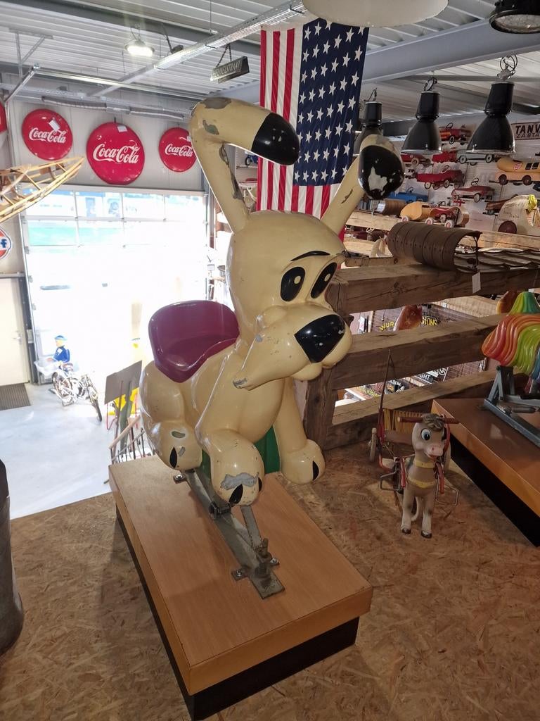 Idéfix de trouwe hond van obelix. Kermispaard, Ophalen, Asterix en Obelix, Gebruikt, Beeldje of Figuurtje