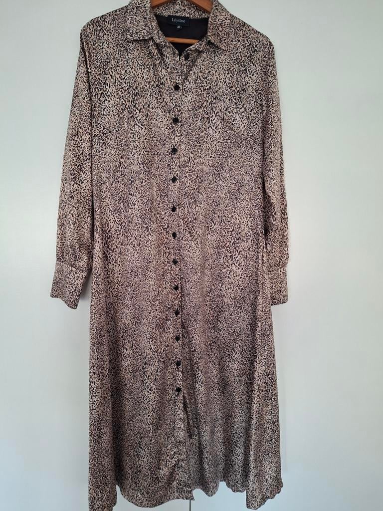 Prachtige Lilytime jurk 42, Zwart, Maat 42/44 (L), Ophalen of Verzenden, Zo goed als nieuw