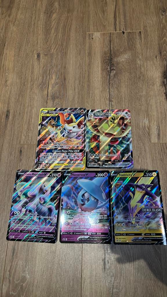 Pokemon jumbo kaarten, Ophalen, Zo goed als nieuw, Meerdere kaarten