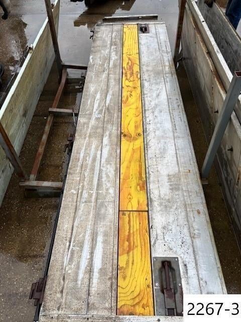 2267. Aluminium borden / schotten / aanhanger / trailer, Ophalen, Gebruikt