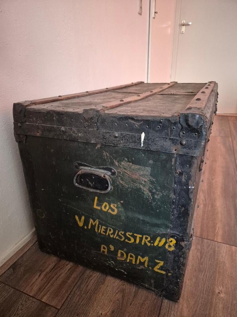 Een oude kist 100x50x50 cm, Ophalen, Gebruikt, 100 tot 150 cm, 50 tot 75 cm