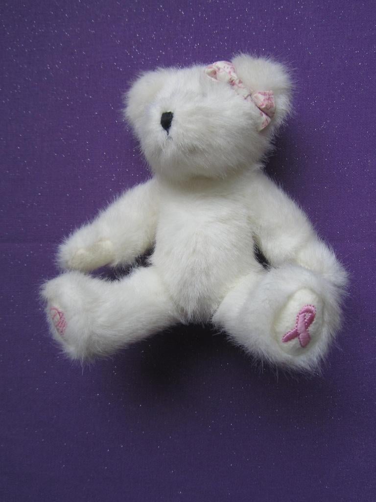 THE BOYDS COLLECTION Knuffel BEER PINK RIBBON uit 2004, Ophalen of Verzenden, Zo goed als nieuw, Beer