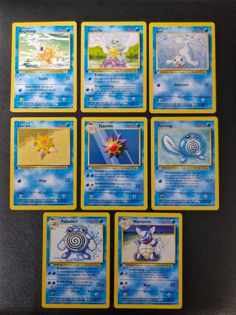 Base set 1e edities, Hobby en Vrije tijd, Verzamelkaartspellen | Pokémon, Ophalen of Verzenden, Zo goed als nieuw