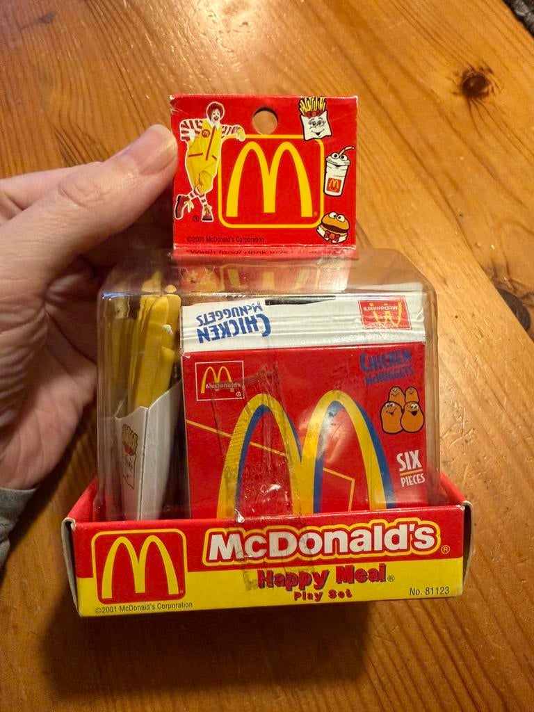 Mcdonalds Happy Meal Play Set uit 2001, Ophalen of Verzenden, Nieuw
