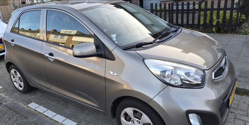 Kia Picanto 1.0 Cvvt 5-DRS 2015 Grijs, Auto's, Kia, Voorwielaandrijving, 400 kg, Origineel Nederlands, 24 km/l