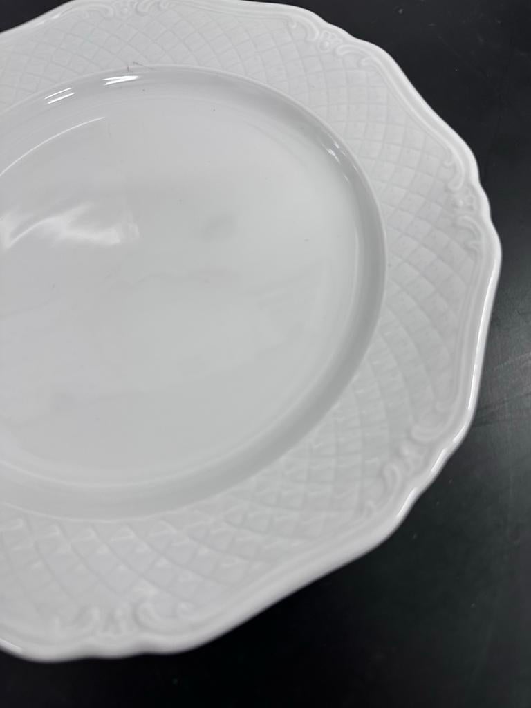 275 st Eschenbach Porselein Dinerborden Wit, Ophalen, Gebruikt, Bord(en), Effen