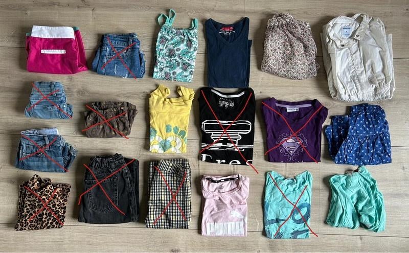 Kleding pakket meisje - Maat: 128, Ophalen of Verzenden, Gebruikt, Maat 128