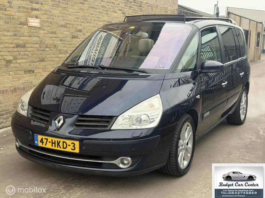 Renault Espace 2.0 T Initiale AUTOMAAT, 1998 cc, 4 cilinders, 2000 kg, Blauw