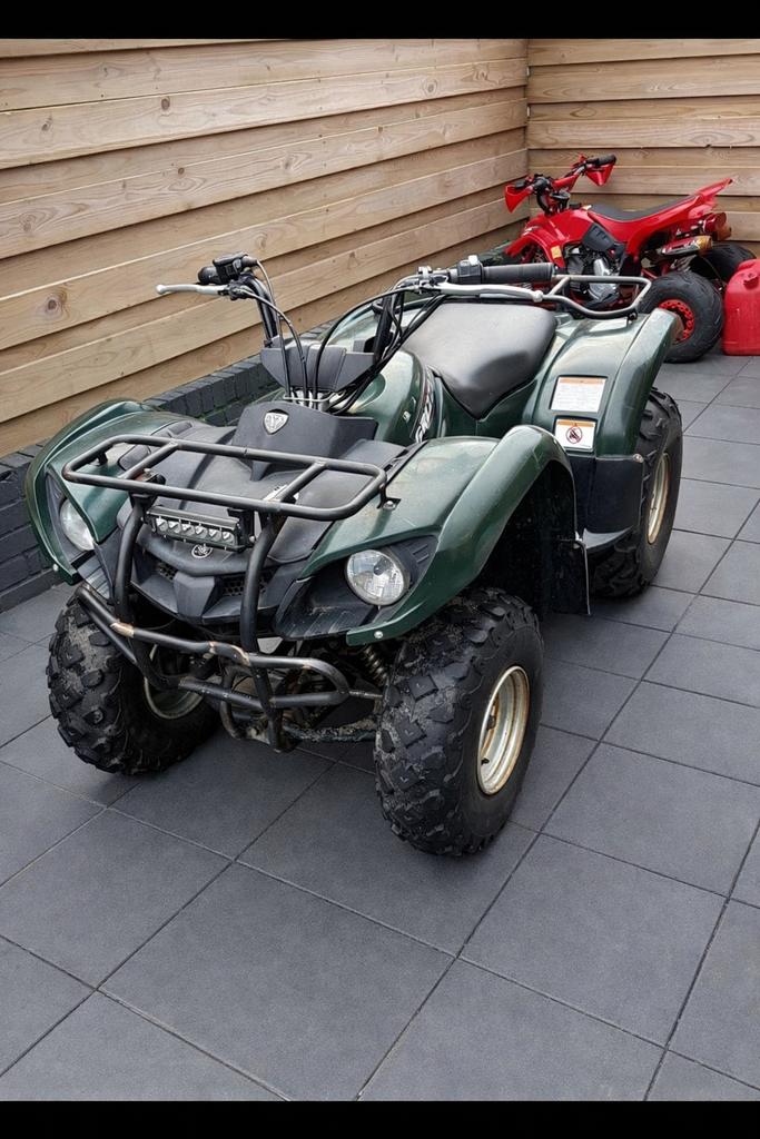125cc YAMAHA GRIZZLY quad met tractor kenteken, Motoren, 1 cilinder, 125 cc, 11 kW of minder