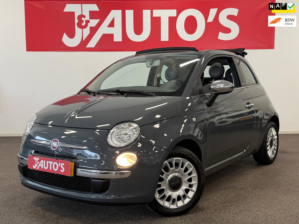 Fiat 500 C 1.0 TwinAir Pop, NAVIGATIE, ECC AIRCO, CITY POWER, Euro 5, Stof, Gebruikt, Cabriolet