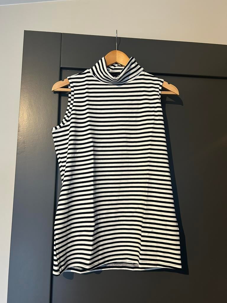 Leuke top travelstof van Studio Anneloes maat S, Verzenden, Wit, Zo goed als nieuw, Korte mouw