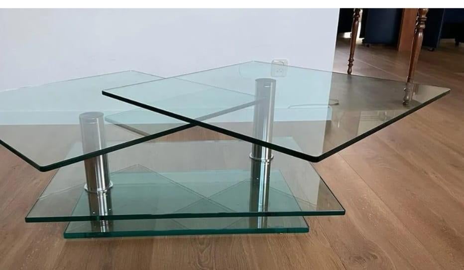 Ronald schmidtt K500 salontafel nu voor een mooie prijs., Ophalen, Gebruikt, 100 tot 150 cm, 50 tot 100 cm