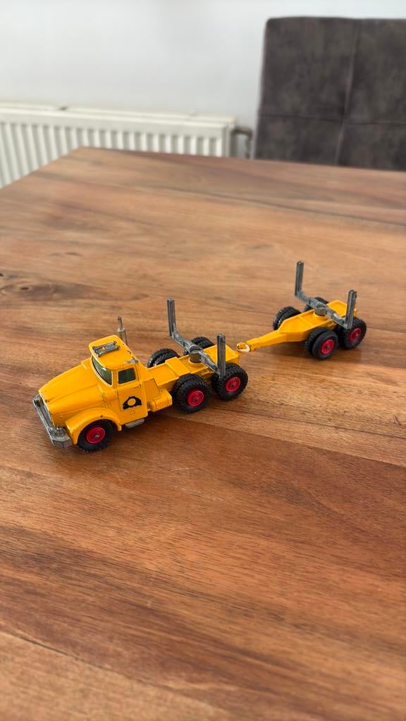 Lesney Matchbox pipe truck K-10, Ophalen of Verzenden, Gebruikt, Bus of Vrachtwagen