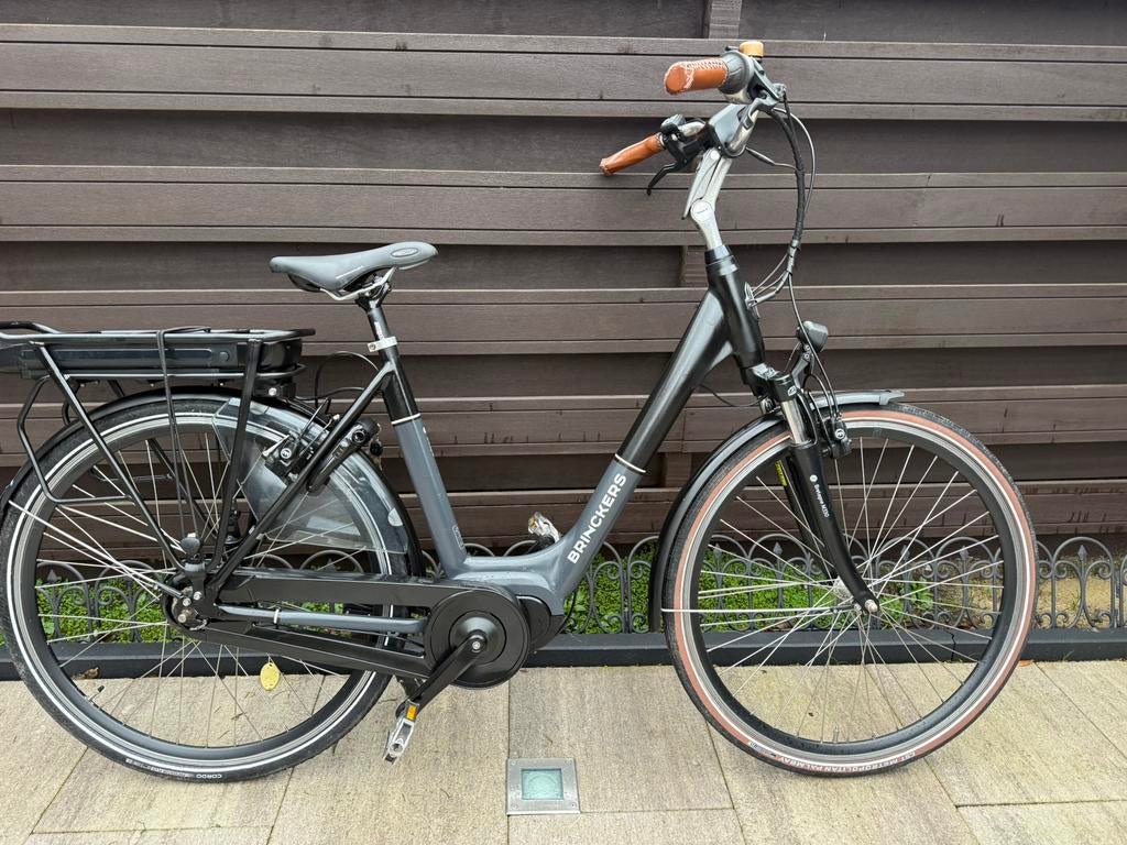Elektrische fiets Brinckers Bretagne middenmotor, Fietsen en Brommers, Elektrische fietsen, Ophalen of Verzenden, Zo goed als nieuw