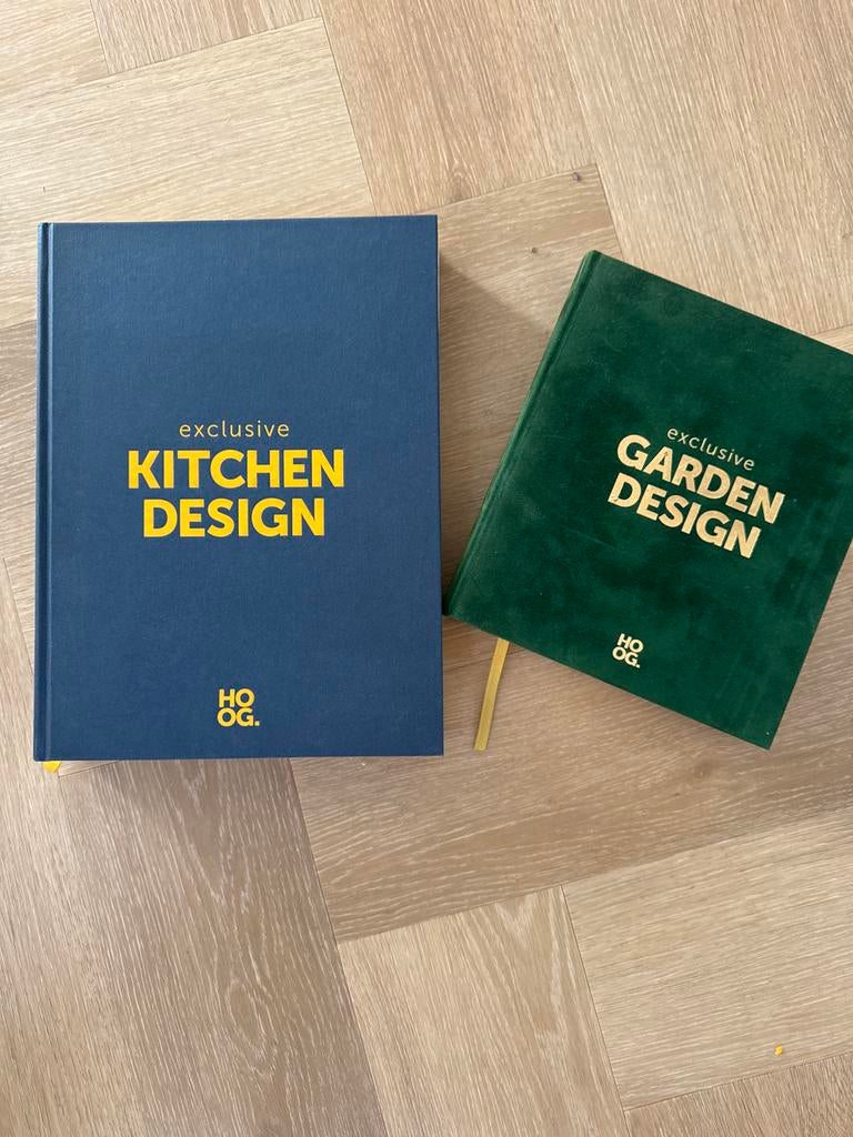HOOG Exclusive Kitchen & Garden Design boeken, Boeken, Ophalen of Verzenden, Zo goed als nieuw, Interieur en Design
