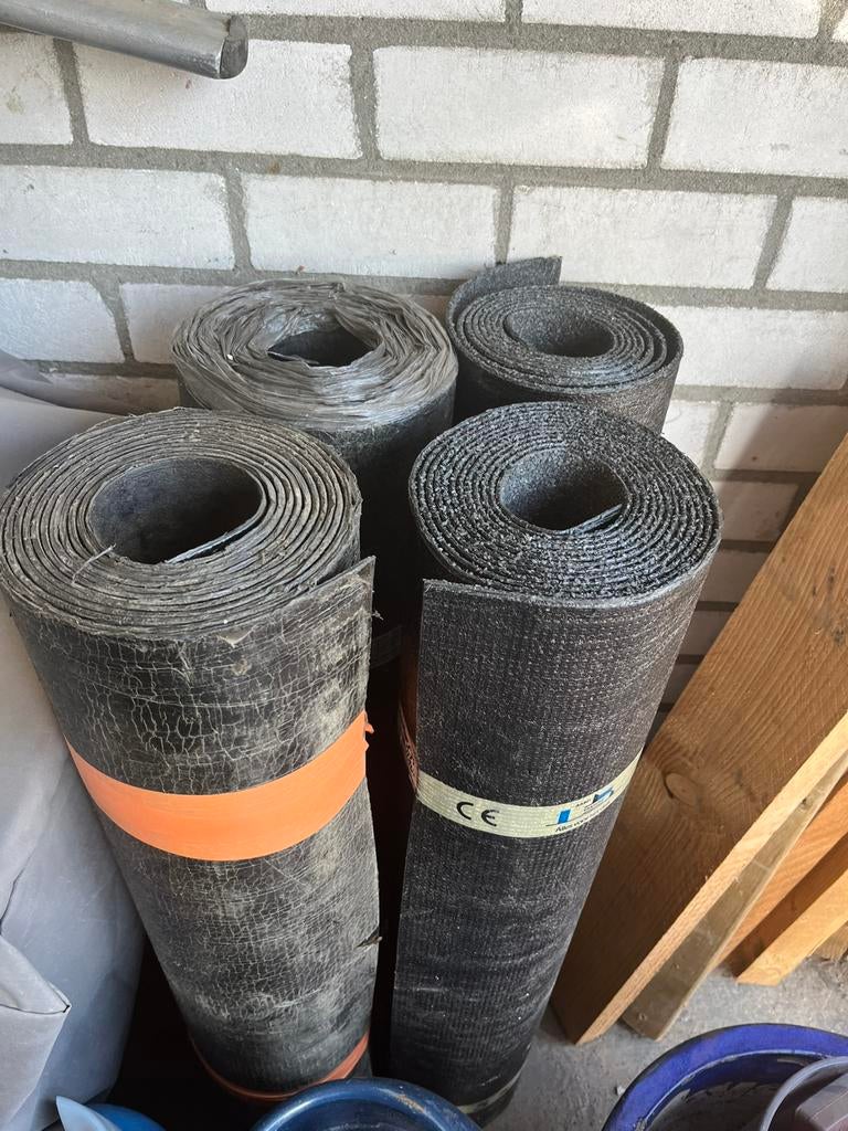 Dakbedekking + afvoer, Overige materialen, Zwart, Ophalen of Verzenden, Zo goed als nieuw