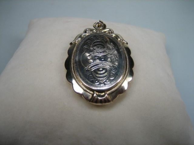 Antieke 18 karaat gouden medaillon Frankrijk uit ca. 1830, Sieraden, Tassen en Uiterlijk, Antieke sieraden, Verzenden, Goud, Hanger