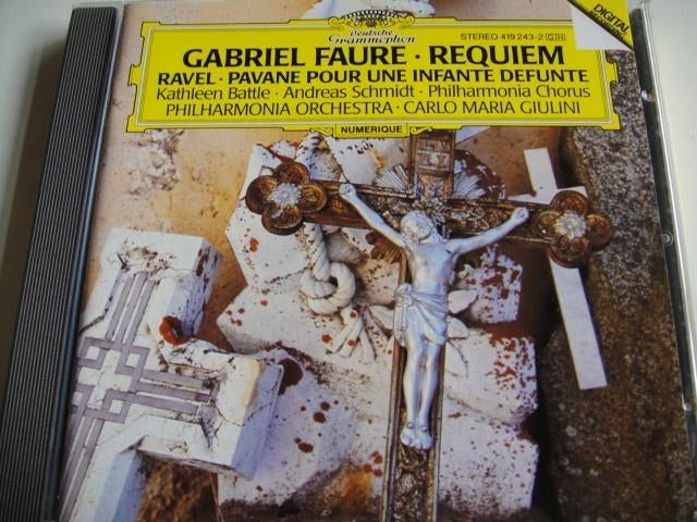 FAURE Requiem CD GIULINI BATTLE DG NIEUWSTAAT, Cd's en Dvd's, Ophalen of Verzenden, Romantiek, Zo goed als nieuw, Vocaal