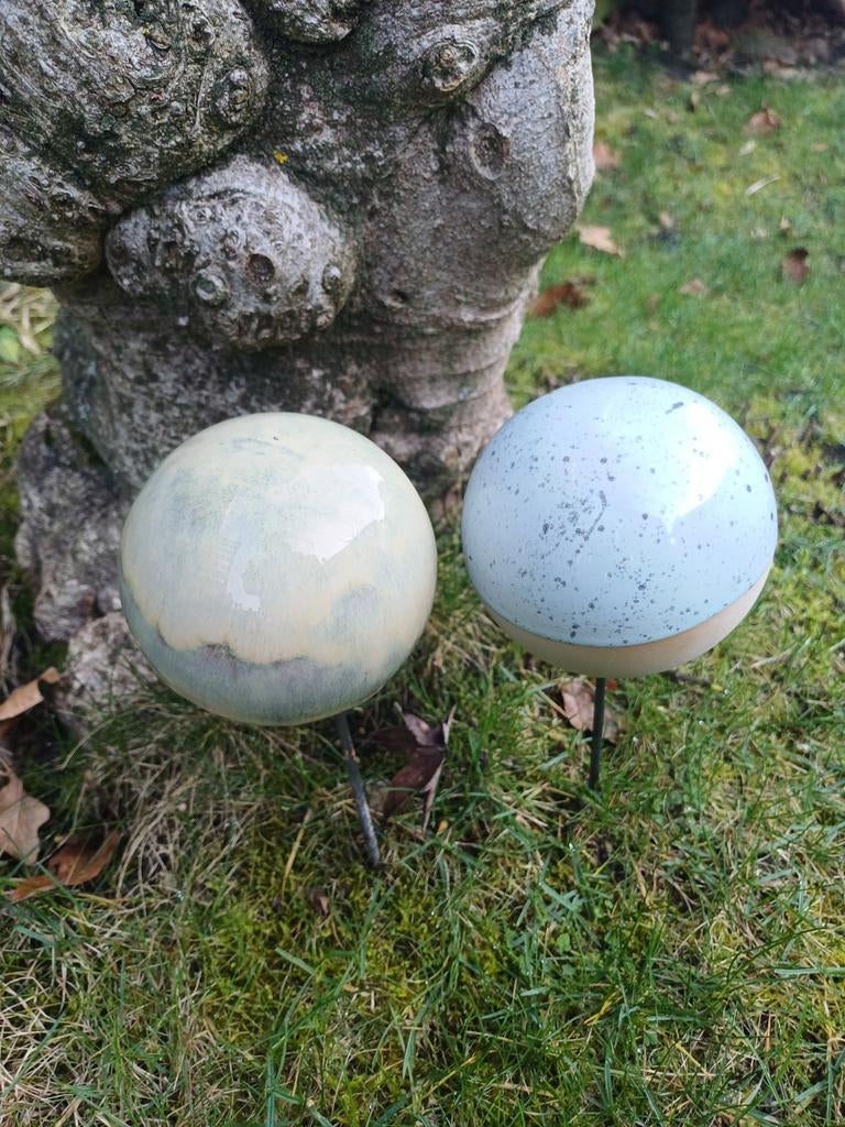 Handgemaakt keramiek bollen design, Ophalen of Verzenden, Nieuw