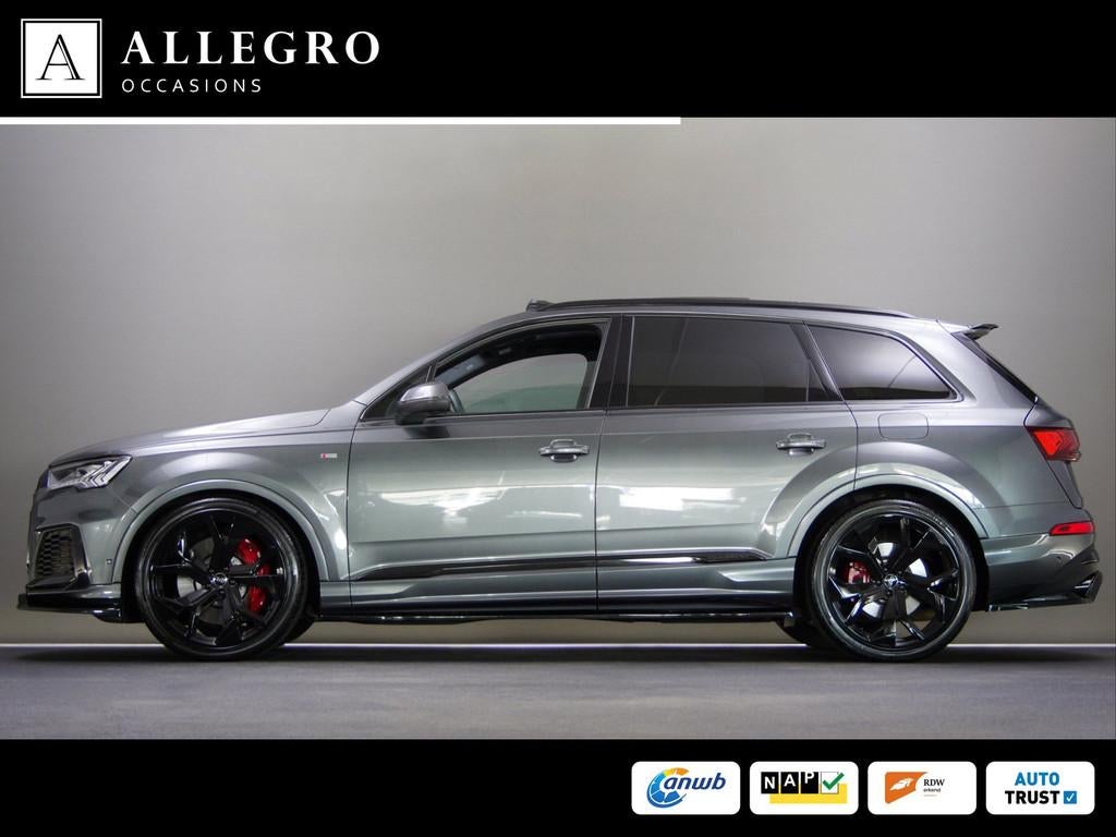 Audi Q7 55 TFSI e quattro S-Line (MAXTON, LUCHTVERING, PANO,, Automaat, Gebruikt, Bedrijf, SUV of Terreinwagen