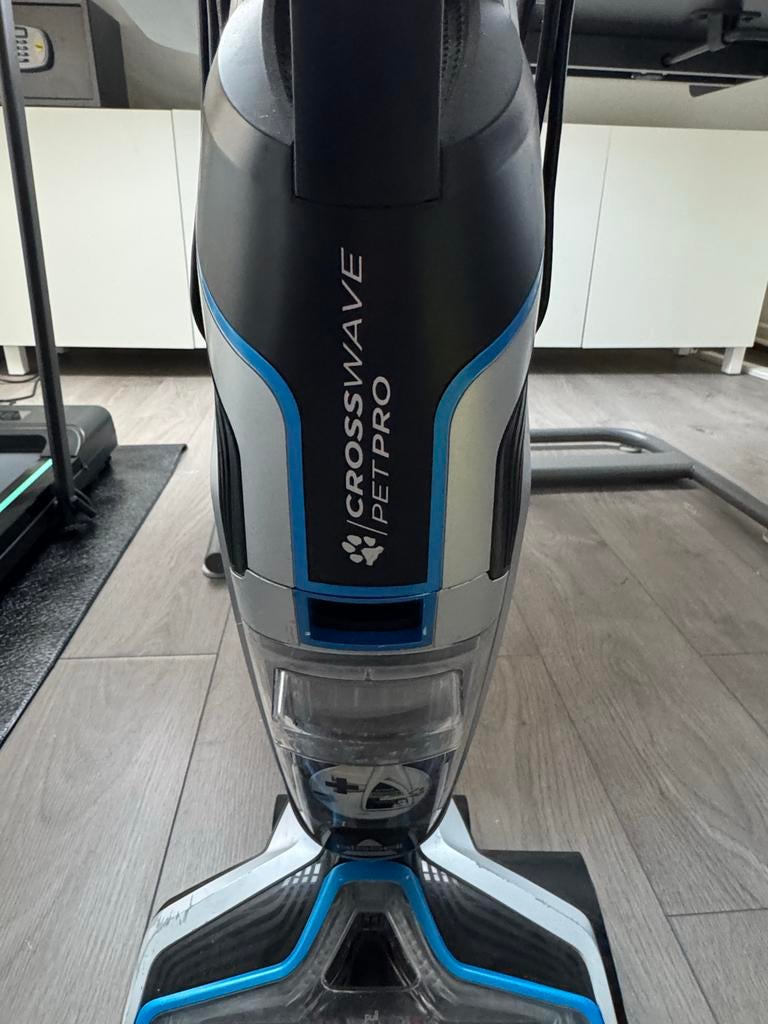 Bissell Crosswave Pet Pro 3-in-1 nat- en droogzuiger, Ophalen, Gebruikt, Reservoir, Waterstofzuiger