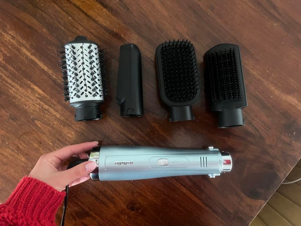 Föhn borstel set, Ophalen, Gebruikt, Föhn of Haardroger