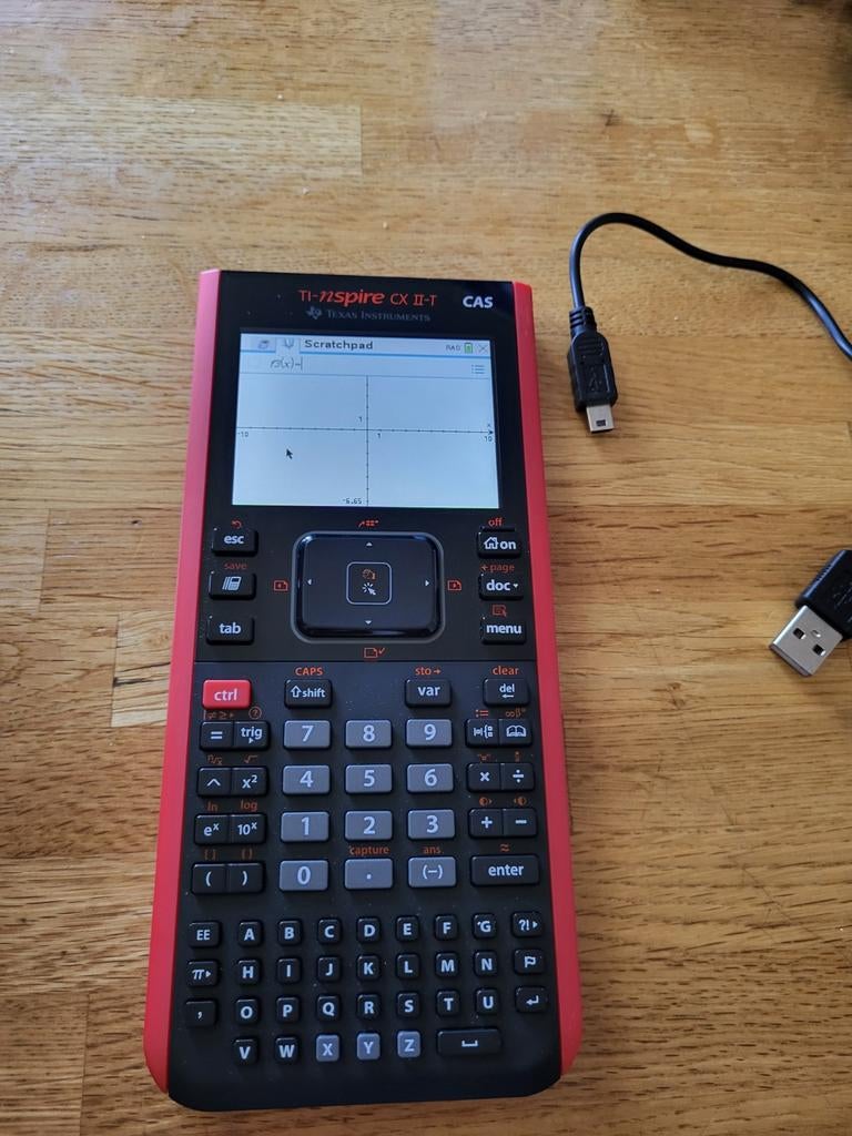 Texas Instruments TI-Nspire CX II-T CAS -, Diversen, Rekenmachines, Ophalen, Grafische rekenmachine