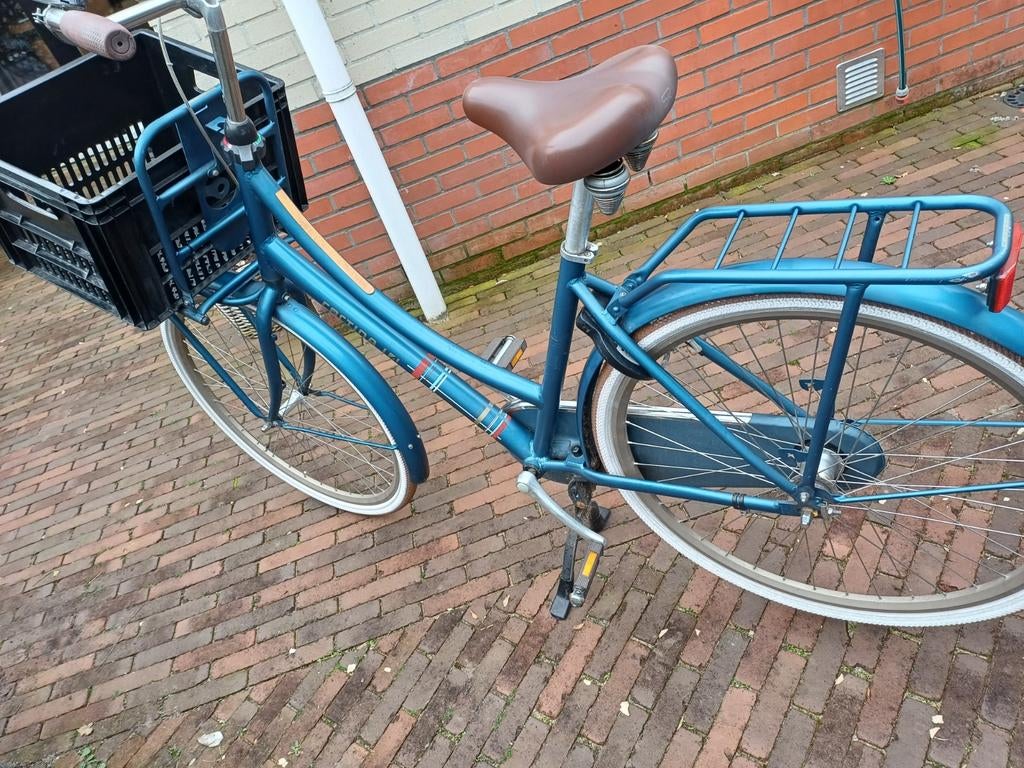 Cortine damesfiets, Ophalen, Gebruikt