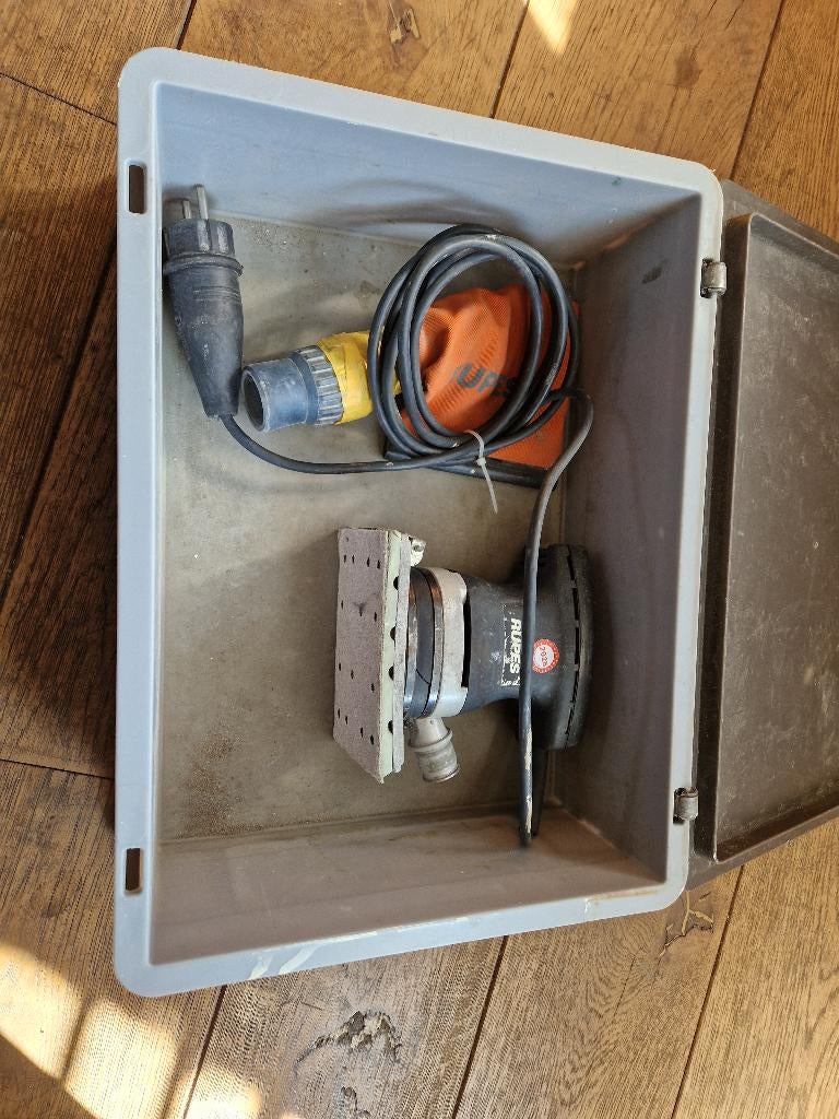 Rupes schuurmachine, Doe-het-zelf en Verbouw, Gereedschap | Schuurmachines, Ophalen of Verzenden, Gebruikt, 1200 watt of meer