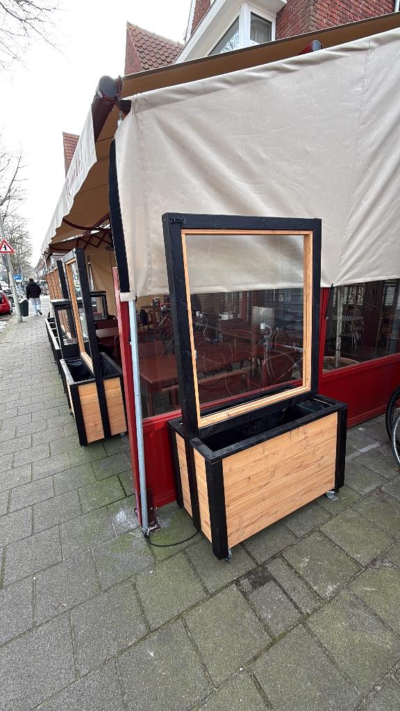 parabrisas con maceta, Ophalen, 100 cm of meer, Vierkant, Nieuw