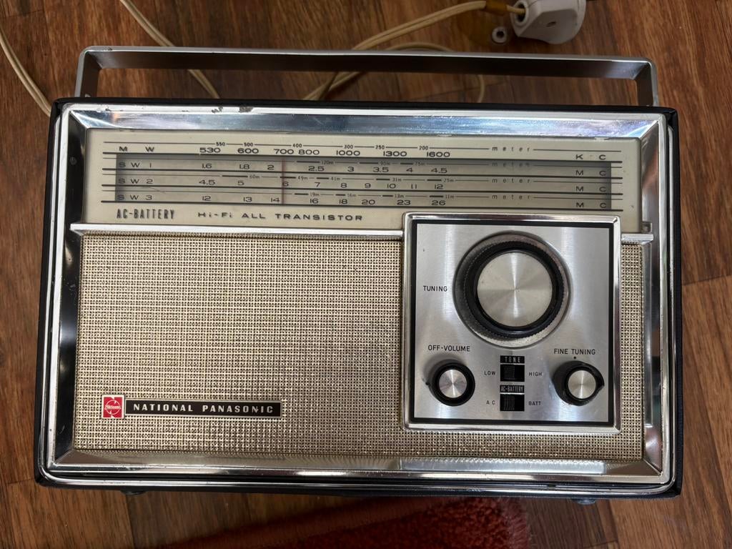 National Panasonic radio 1964, Ophalen of Verzenden