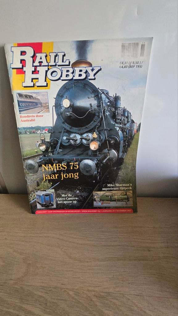 Rail Hobby Tijdschrift - NMBS 75 jaar jong (November 2001), Ophalen of Verzenden, Overige typen