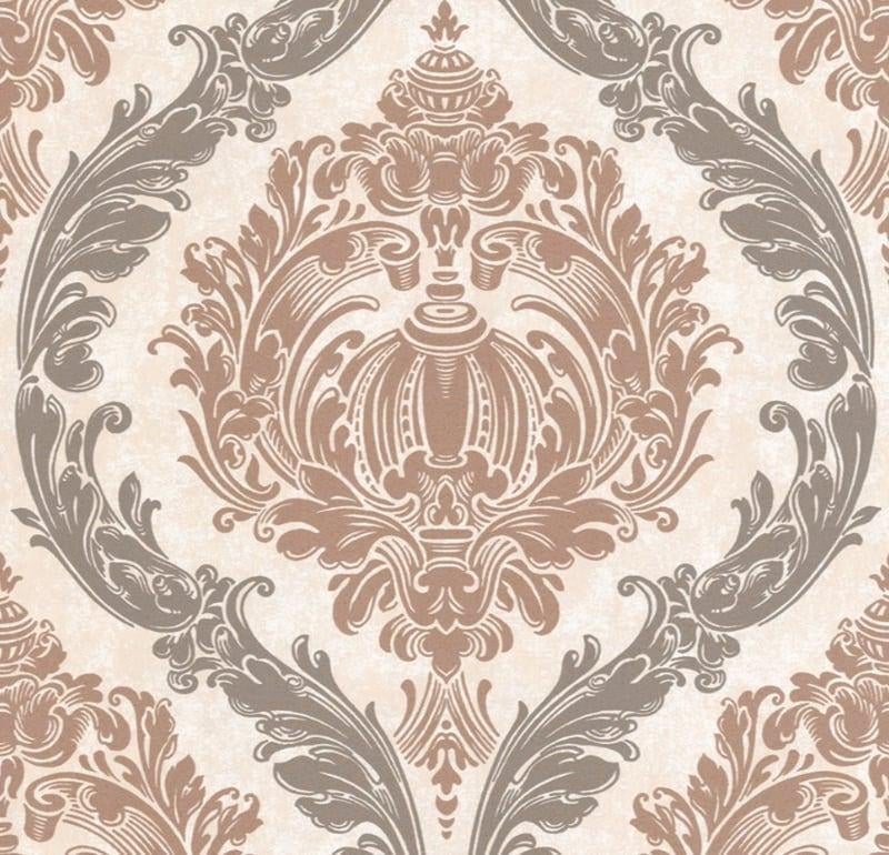 Barok Behang 02549-40, Ophalen of Verzenden, Minder dan 10 m², Beige