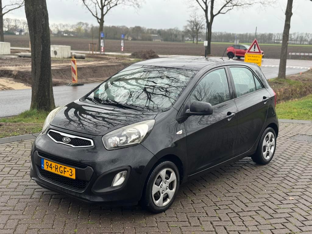 Kia Picanto 1.0 Cvvt 5-DRS 2011 NAP, Voorwielaandrijving, 400 kg, Metallic lak, Zwart