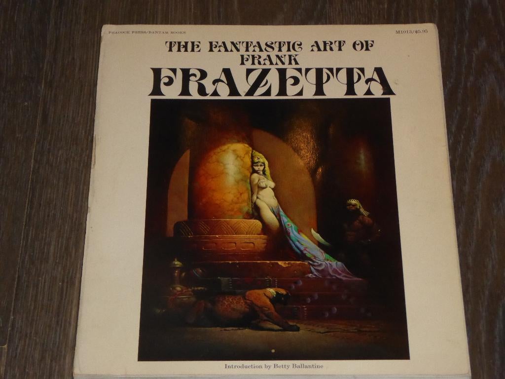 THE FANTASTIC ART OF FRANK FRAZETTA, Frank Frazetta, Verzenden, Zo goed als nieuw, Schilder- en Tekenkunst