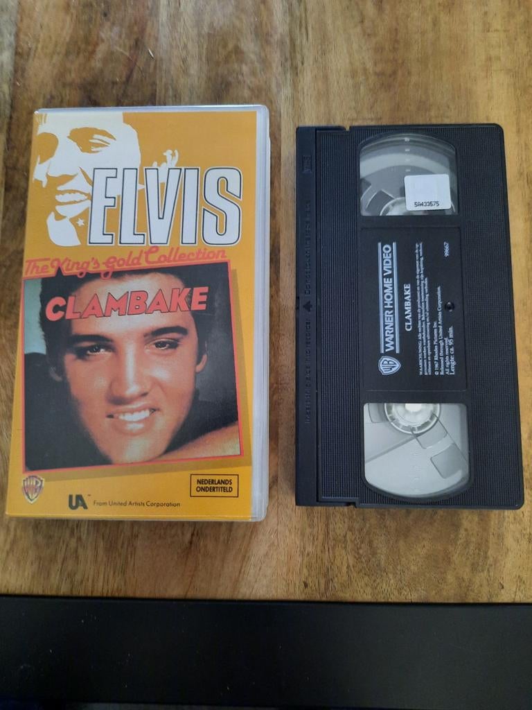 Elvis Presley - Clambake VHS - Origineel Collectors Item, Alle leeftijden, Ophalen of Verzenden, Gebruikt, Overige genres