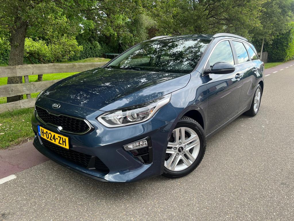 Kia Ceed Sportswagon 1.0 T-GDi DynamicLine Navi Camera Trekh, Auto's, Voorwielaandrijving, Gebruikt, Euro 6, Blauw