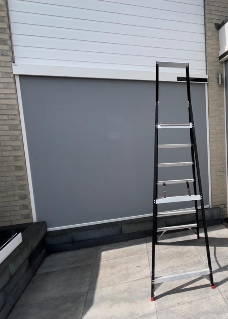 Harol Coolscreen 8 solar, Tuin en Terras, Zonneschermen, Ophalen, Elektrisch, 150 tot 300 cm, Screen