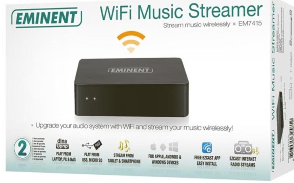 Eminent music streamer EM74125, Ophalen of Verzenden, Gebruikt, Zonder harde schijf