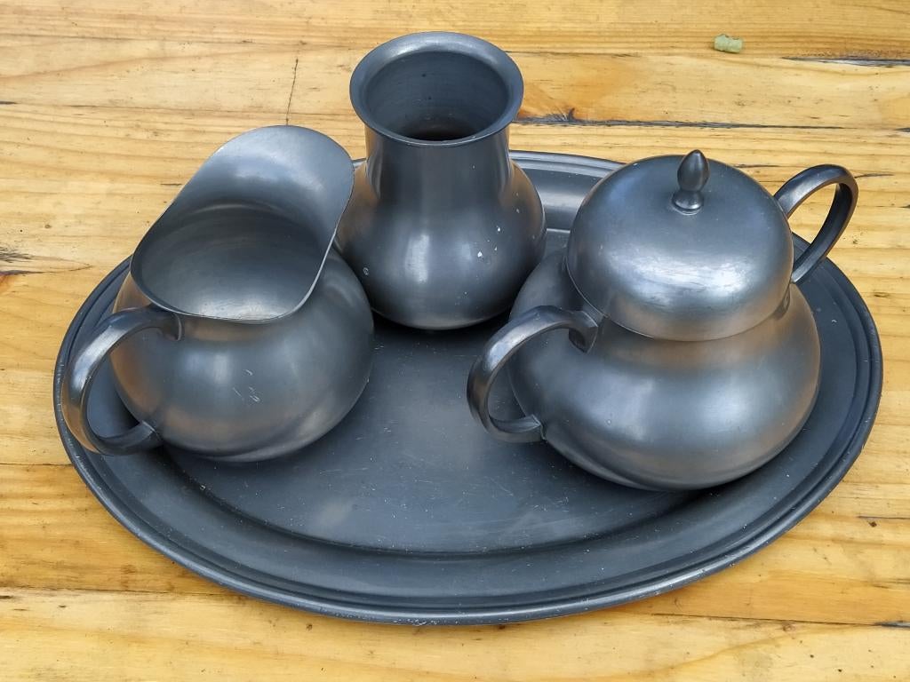 Tinnen Roomstel, Ophalen of Verzenden