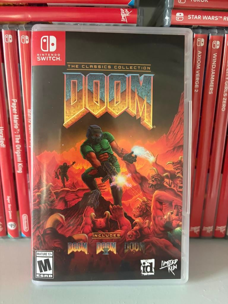 Doom - The Classic Collection (Switch) - Limited Run, Vanaf 18 jaar, Shooter, 1 speler, Ophalen of Verzenden