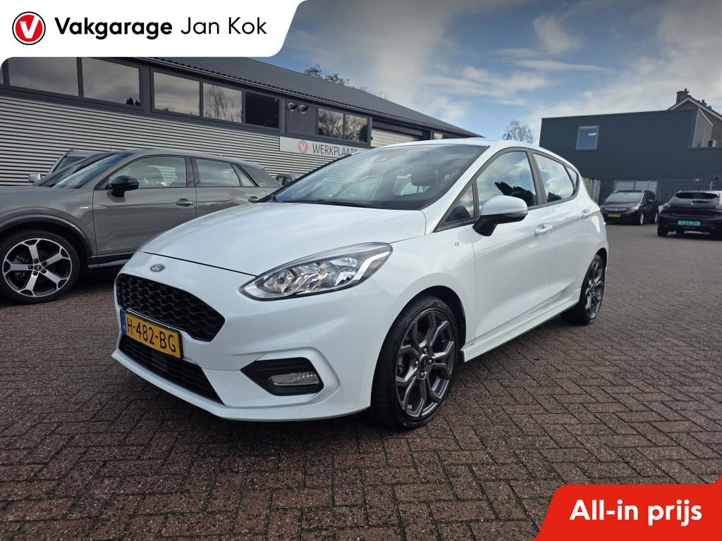 Ford Fiesta 1.0 EcoB. ST-Line apple carplay/andriod., Gebruikt, 580 kg, 1064 kg, Origineel Nederlands