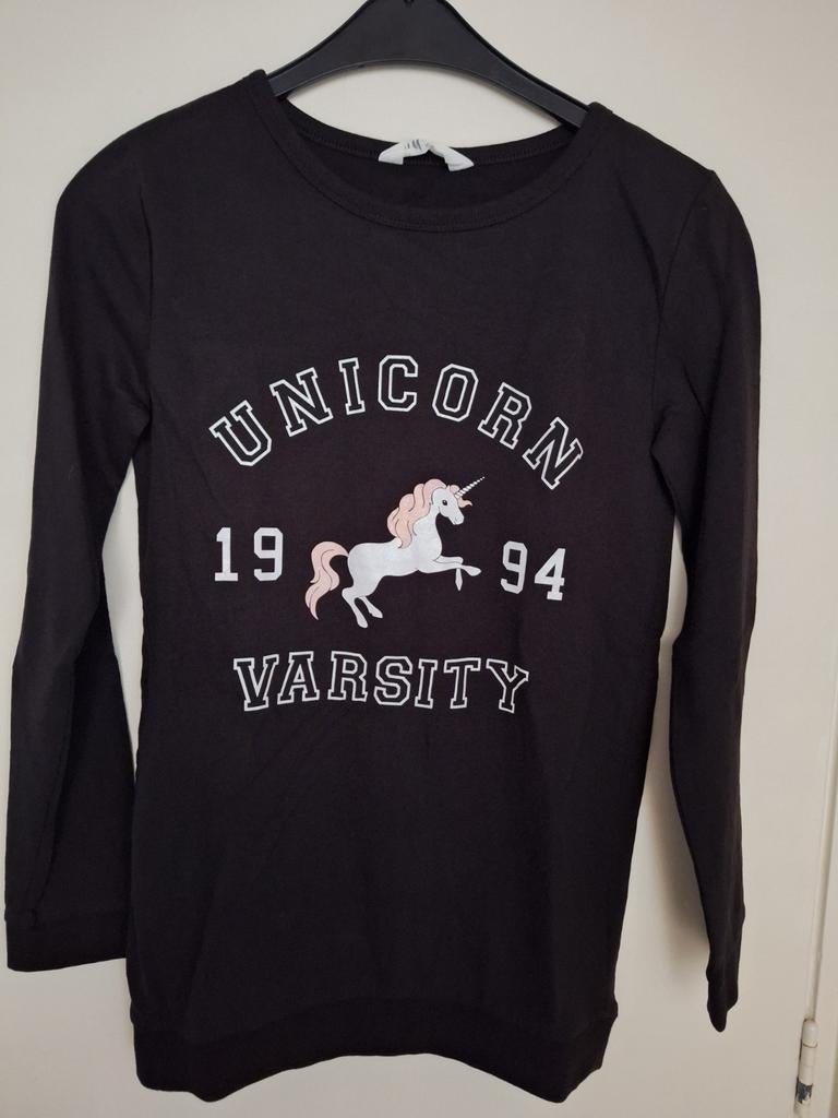 Mooie unicorn trui .maat 158-164, Meisje, Trui of Vest, H&M, Ophalen of Verzenden