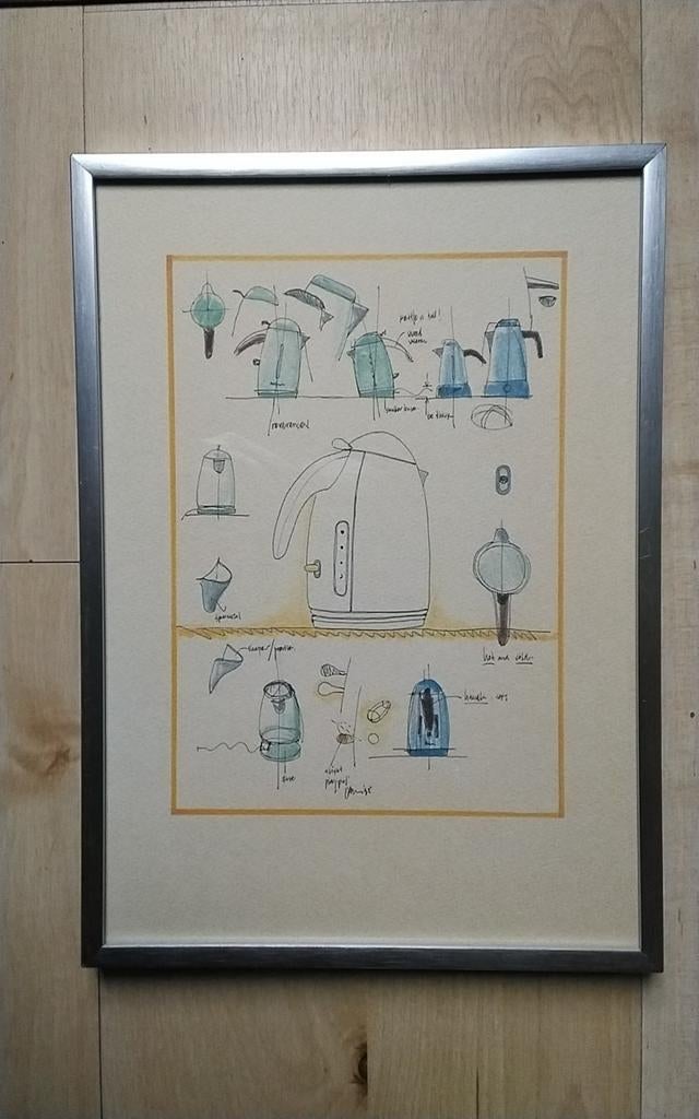 Alessi HD 2001 Kettle Ontwerp Alessandro Mendini 1994, Ophalen