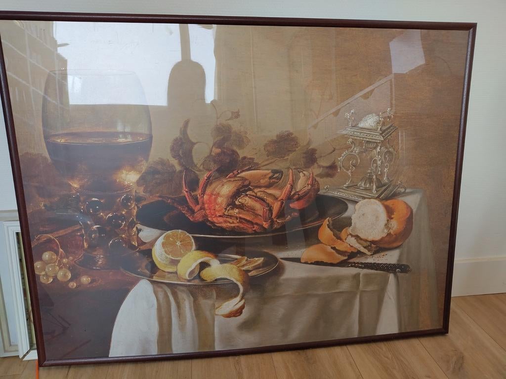 Stilleven poster ingelijst, Ophalen, Minder dan 50 cm, Nieuw, Foto of Poster