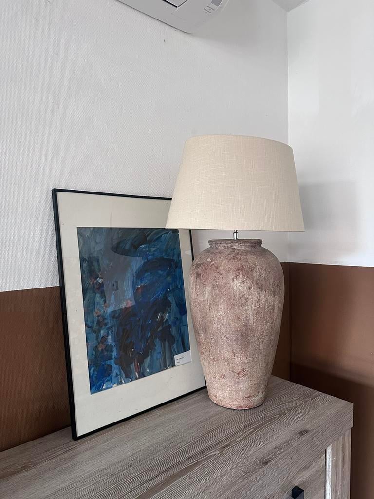 Kruiklamp - 85 cm, Ophalen, Beige, Zo goed als nieuw, 50 cm of meer