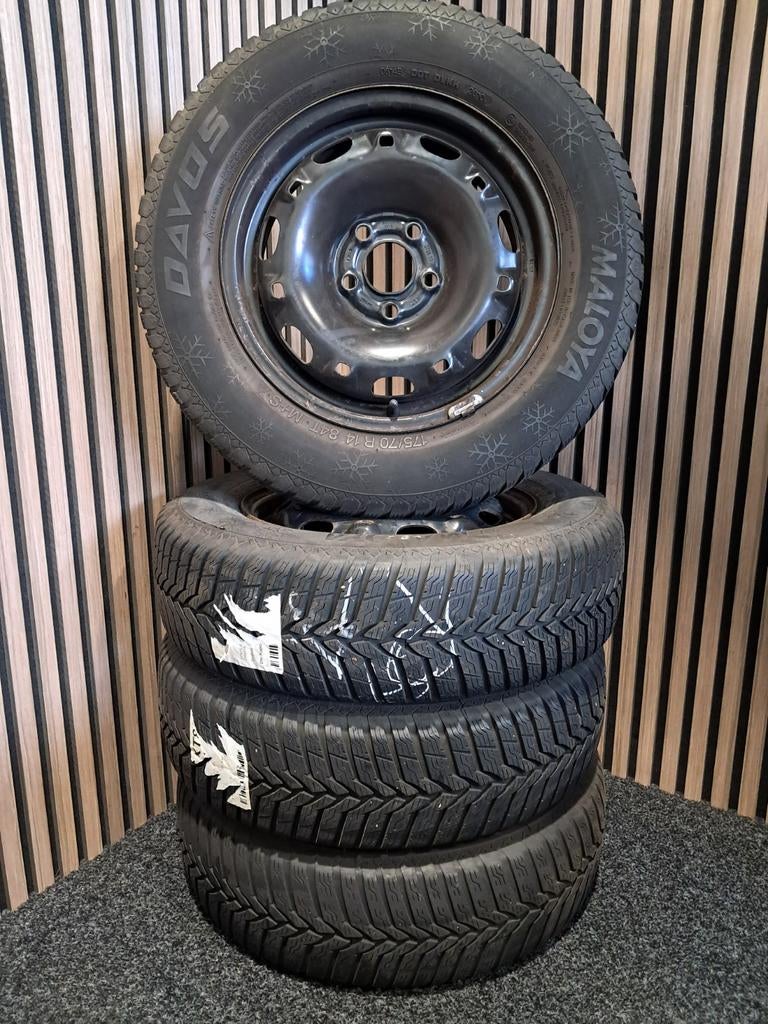 5x100 Velgen Banden APK Polo Ibiza Fabia etc. Zie adv..., Auto-onderdelen, Banden en Velgen, Ophalen, 14 inch, Gebruikt, 175 mm