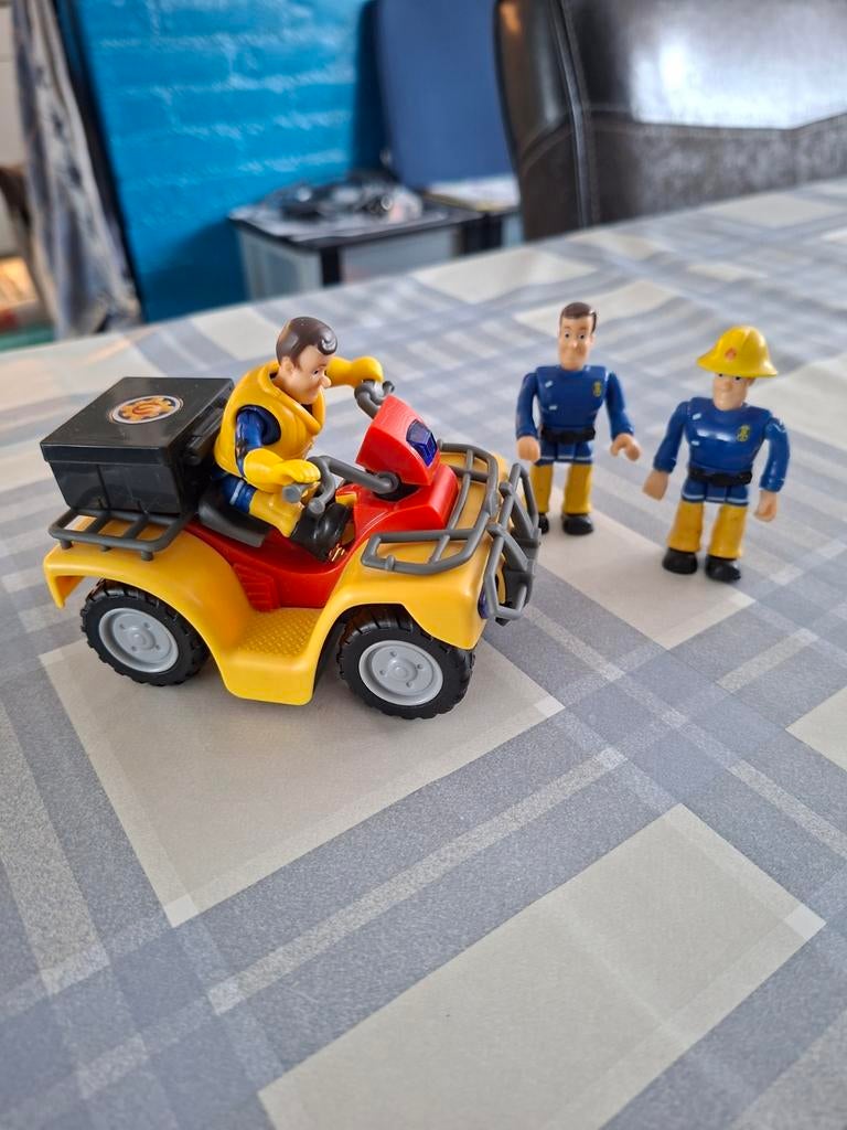 Brandweerman Sam Quad met figuren, Ophalen of Verzenden, Jongen of Meisje